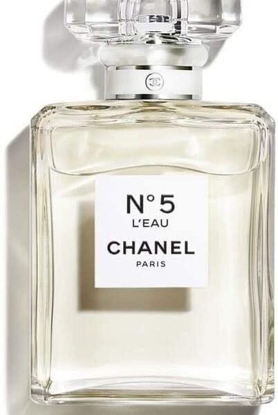 No.5 L'Eau  by Chanel for Women - Eau de Toilette, 100ml - Clear