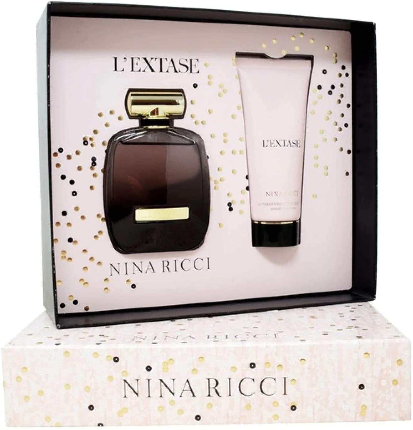 10228150001_0.jpg Nina Ricci L’Extase EDP for Women, 80ml + 100ml Body Lotion Set - Image 1