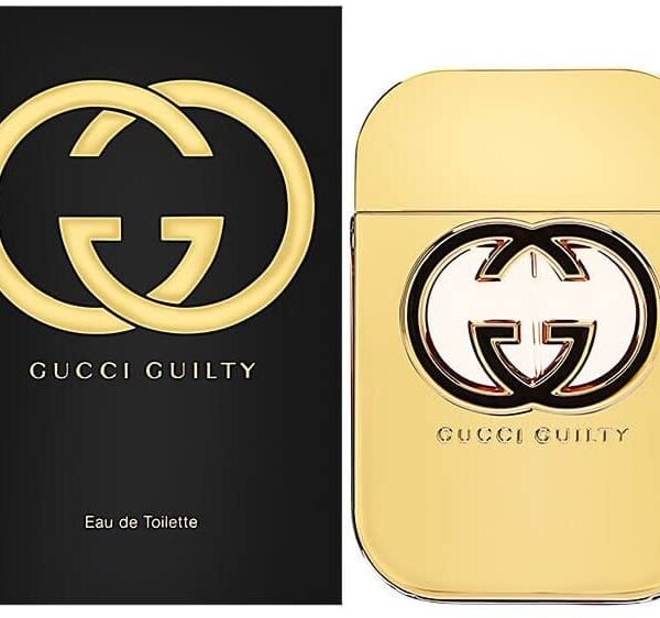 Gucci Gucci Guilty Eau de Toilette For Women, 75ml, Gold and Black Color