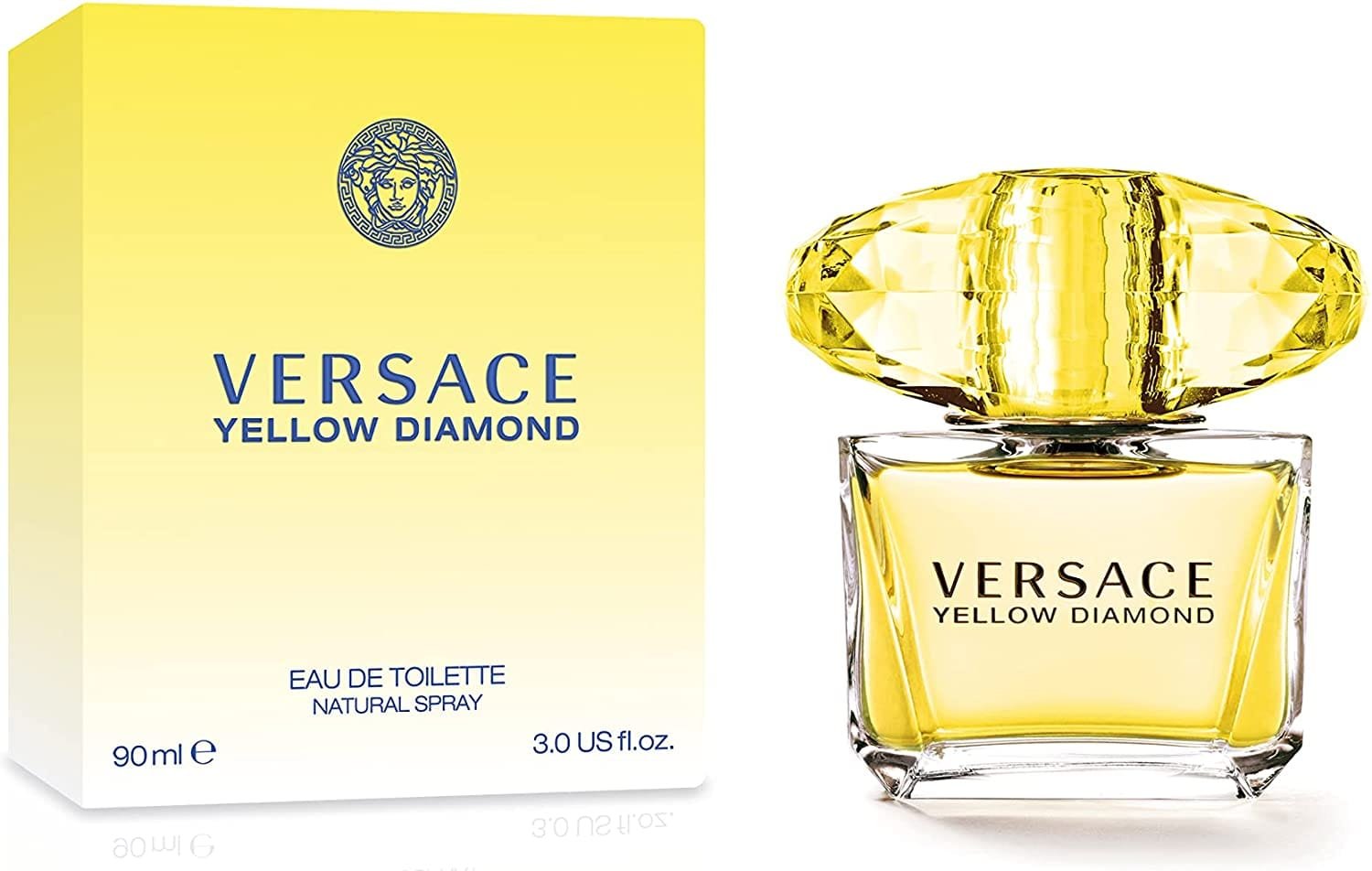 10786160006_0.jpg Versace Yellow Diamond by Versace for Women - Eau de Toilette, 90ml, VER520032 - Image 1