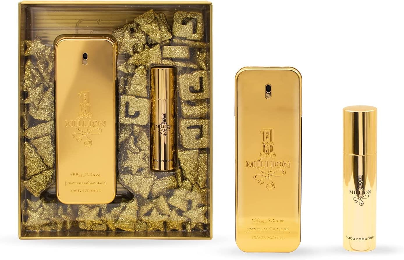 98b32aa8-117d-4cf9-a3eb-b6fd6e1cd914_11671170001_0.jpg Paco Rabanne 1 Million For Men Eau De Toilette 100ML Set - Image 1