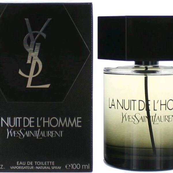 Yves Saint Laurent La Nuit de l`Homme by Yves Saint Laurent for Men - Eau de Toilette, 100ml