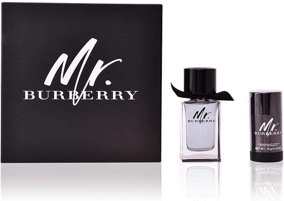 98b39c07-fbb3-45a6-9fd3-f8539e282252_11688090001_0.jpg Burberry Mr. Burberry Gift Set EDT 100ML - Image 1