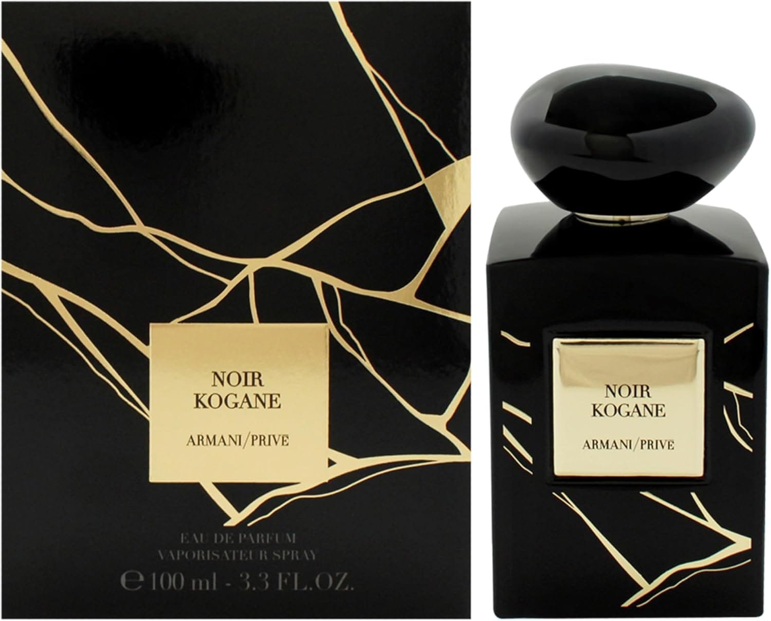 9ee835b2-42d3-489d-b4da-9297f0cfcdbe.jpg Prive Noir Kogane by Giorgio Armani for Unisex - 3.4 oz EDP Spray - Image 1
